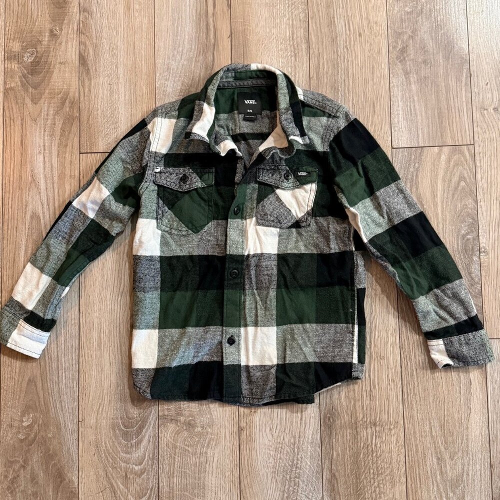 Kids Vans Flannel